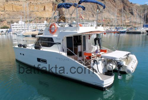 Fountaine Pajot Highland 35 tekniska specifikationer 